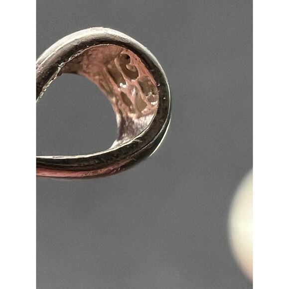 NEW Pink/Bi color tourmaline sterling silver pendant 1.55 grams - Picture 8 of 9